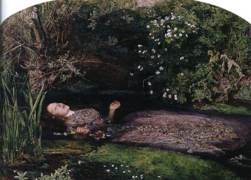 Sir John Everett Millais ofelia Spain oil painting art